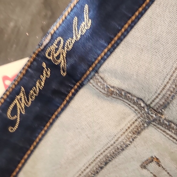 MAVI GOLD  Adriana Sporty Elastic Ankle Sample Jean Jogger 27 - Picture 7 of 13